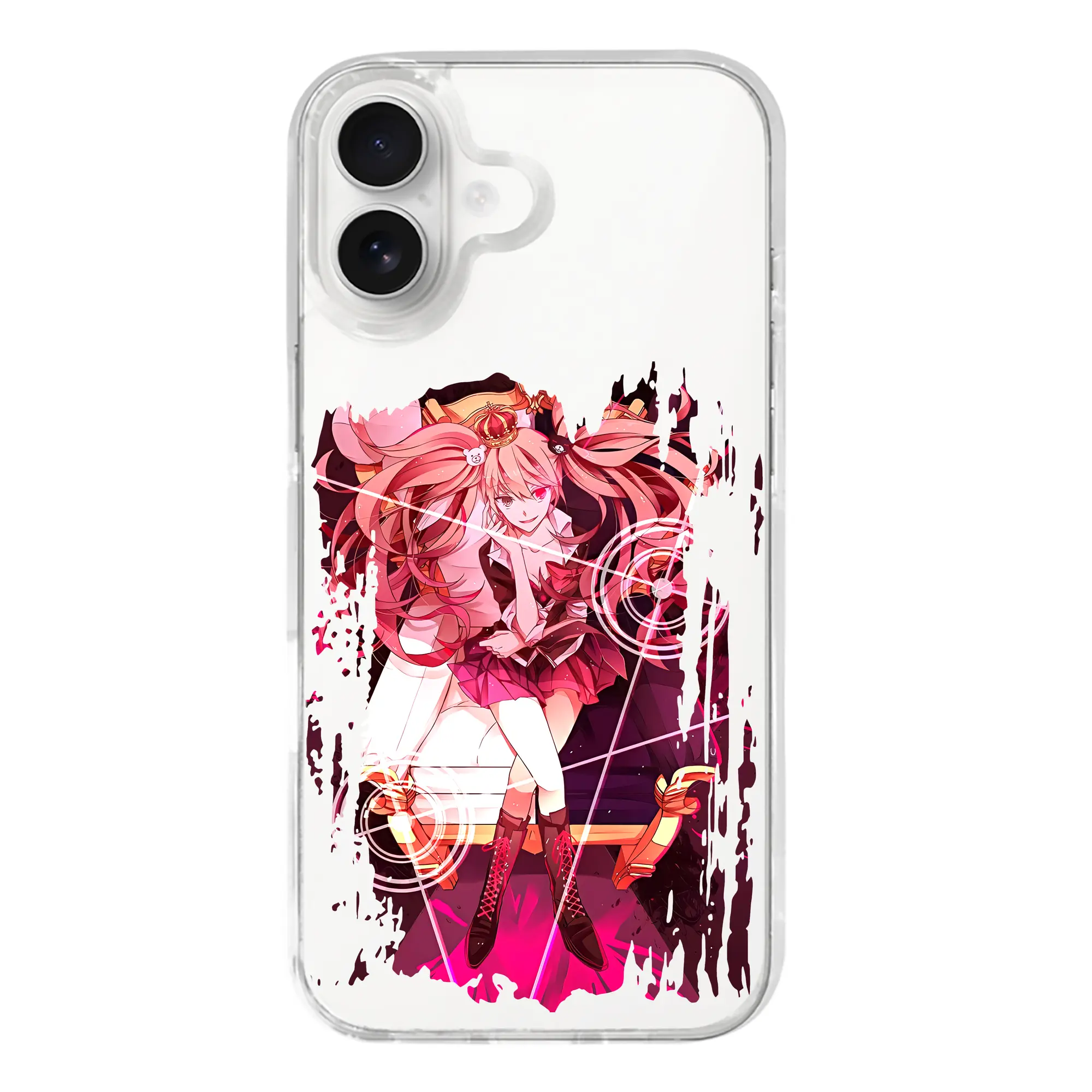 ダンガンロンパ グッズ,江ノ島盾子 - iPhone 17シリーズ 透明スマホケース – 薄型・耐衝撃・精密フィット保護カバー